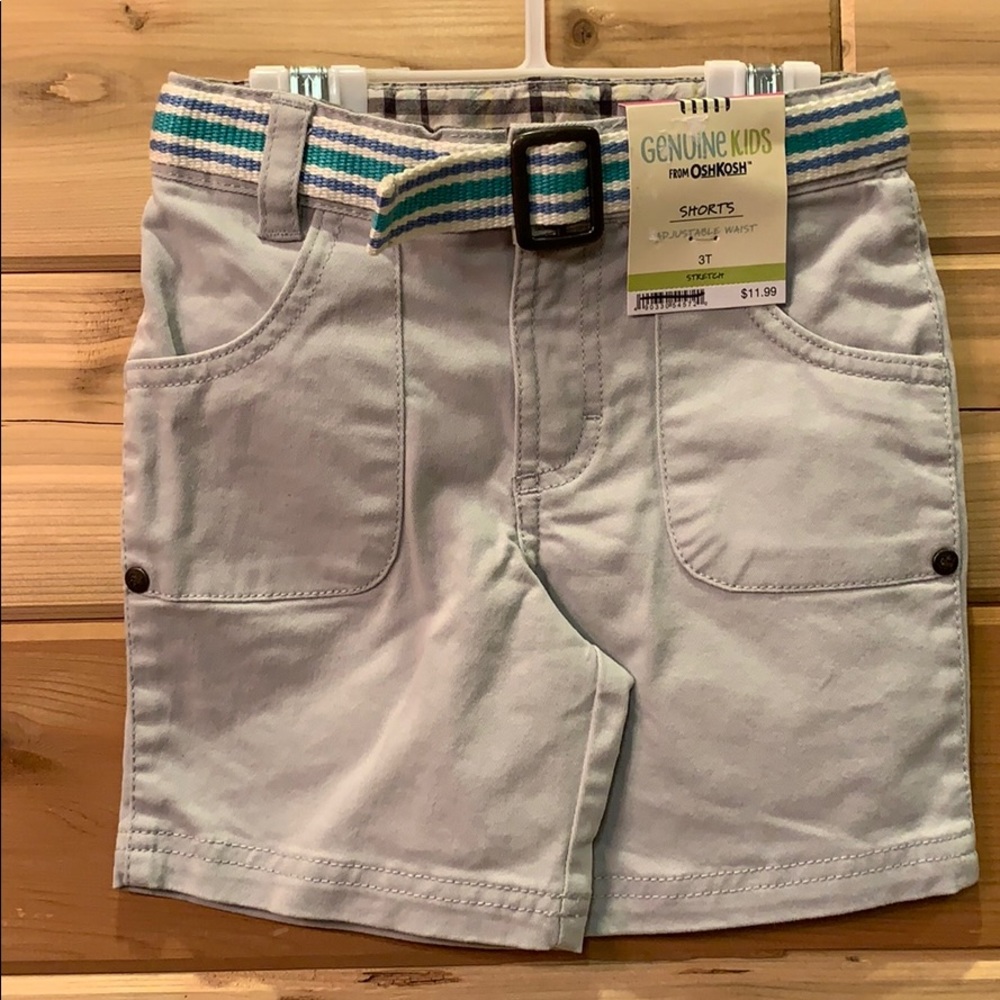 Boy’s Shorts with Belt